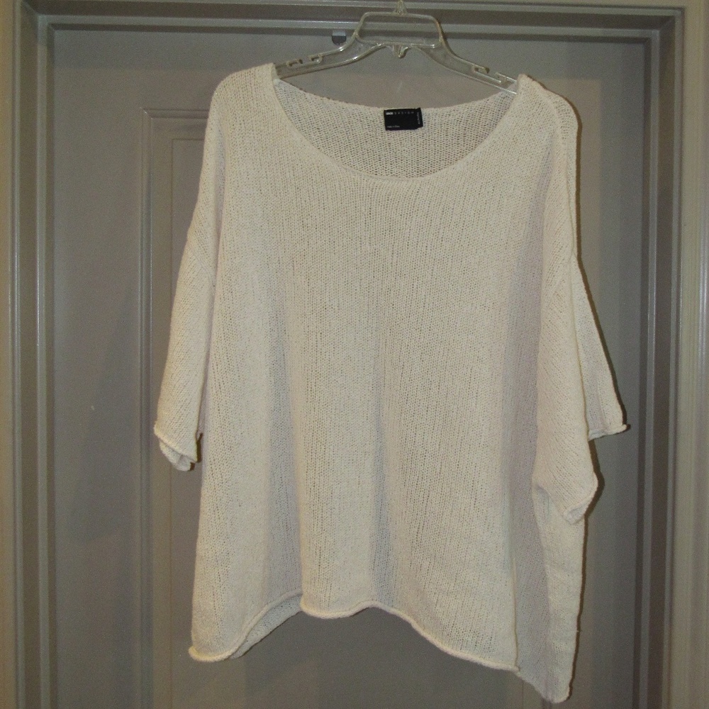 ASOS Plus knitted oversized t-shirt